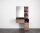 XanitaliaPro Barber Station Light Barbierschrank Schwarzes Laminat & Eiche