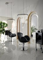 XanitaliaPro Hair Charlotte Friseurstuhl Runder Fu&szlig;