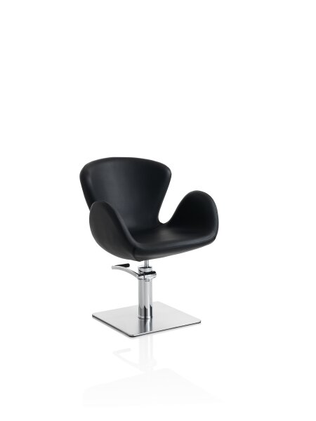 XanitaliaPro Hair Charlotte Friseurstuhl Eckiger Fu&szlig;