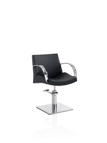 XanitaliaPro Hair Moon Friseurstuhl Eckiger Fu&szlig;