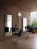 XanitaliaPro Hair Moon Friseurstuhl Eckiger Fu&szlig;
