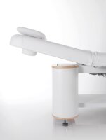 XanitaliaPro Baltic Wood Spa Elektrisches Bett, 3 Motoren und Farbtherapiefunktion
