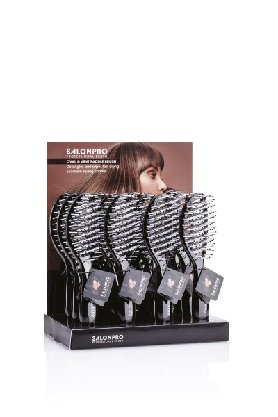 XanitaliaPro Salon Pro Oval & Vent Paddle Brush...