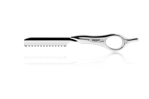 XanitaliaPro Styling-Effiliermesser Feather, kurz, Silber