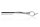 XanitaliaPro Styling-Effiliermesser Standard Silber Feather