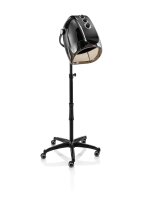 XanitaliaPro Eolo Ionic & Antistatic 1600 Stand Professionelle Trockenhaube, Schwarz
