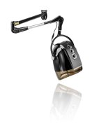 XanitaliaPro Eolo Ionic & Antistatic 1600 Wall Professionelle Trockenhaube, Schwarz