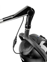 XanitaliaPro Eolo Ionic & Antistatic 1600 Wall Professionelle Trockenhaube, Schwarz