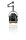 XanitaliaPro Eolo Ionic & Antistatic 1600 Wall Professionelle Trockenhaube, Schwarz