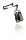 XanitaliaPro Eolo Ionic & Antistatic 1600 Wall Professionelle Trockenhaube, Schwarz