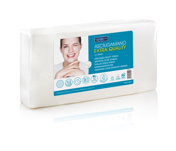 XanitaliaPro Einweg-Friseurhandtuch Extra Quality, 4-fach...