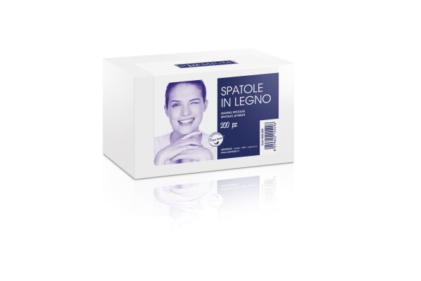 XanitaliaPro Holzspatel zur Epilation, Pack 200, cm 15