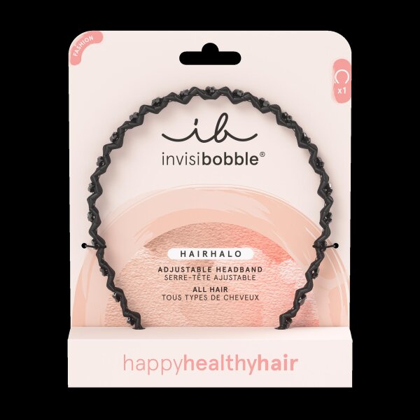 Invisibobble HAIRHALO Black Sparkle 1 St&uuml;ck