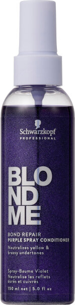 Schwarzkopf Blondme Bond Repair Purple Spray Conditioner...