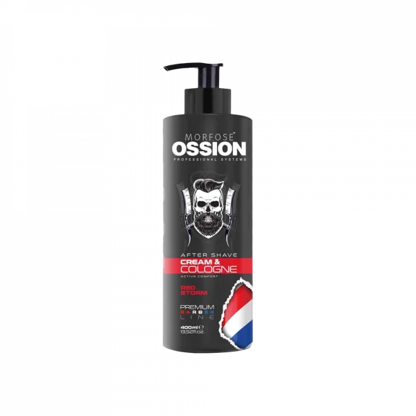 Morfose Ossion Premium Barber Cream Cologne Red Storm 400ml