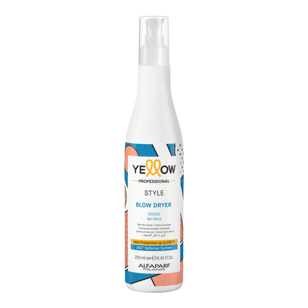 Yellow Professional Style Blow Dryer 250ml