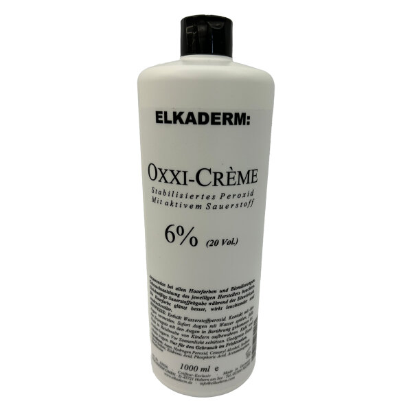 Elkaderm Oxxi Cr&eacute;me 6 % 1000ml