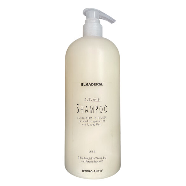 Elkaderm Avivage a-Keratin Pflege Shampoo 1000ml