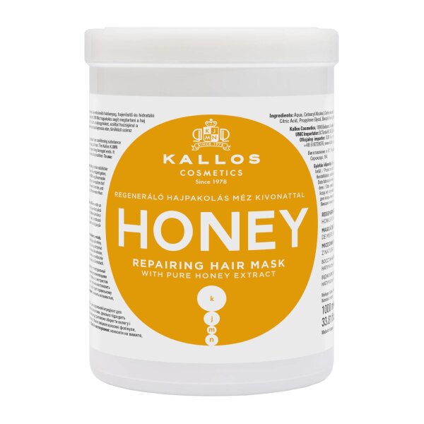 Kallos Honey Repairing Mask 1000ml