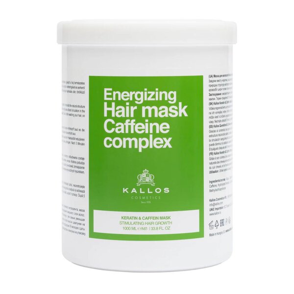 Kallos Keratin & Caffein Energizing Mask 1000ml