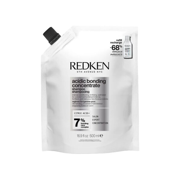 Redken Acidic Bonding Concentrate Shampoo Refill Pouch 500ml