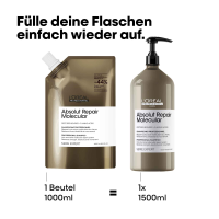 LOr&eacute;al Professionnel Serie Expert Absolut Repair Molecular Shampoo Refill 1000ml