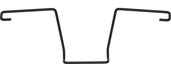 Efalock PICCOLO Spiegelhalter schwarzmatt