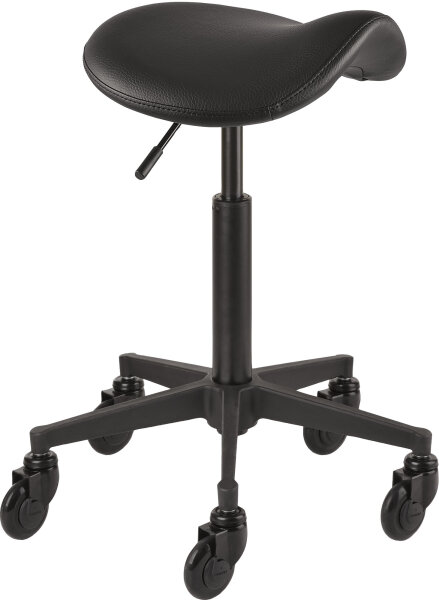 Efalock CLICTEC COMFY SADDLE Rollhocker M schwarz