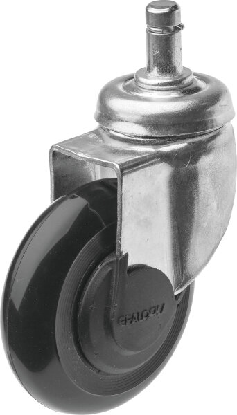Efalock CLICTEC Laufrolle f&uuml;r Rollhocker silber