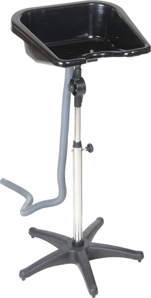 Efalock Mobiles Waschbecken flach schwarz
