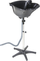 Efalock Mobiles Waschbecken tief schwarz