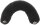 Efalock Haarknotenrolle 18cm schwarz mit Druckknopf
