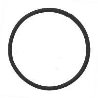 Efalock Haargummis standard schwarz