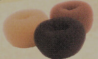 Efalock Haarknotenring 10cm schwarz extra hoch