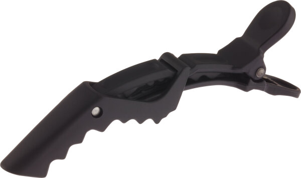 Efalock SHARKCLIP SOFT Abteilklammern schwarz 6Stk.