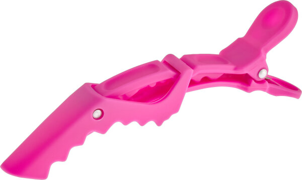 Efalock SHARKCLIP SOFT Abteilklammern pink 6Stk.