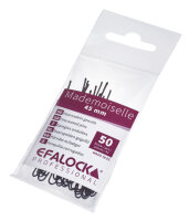 Efalock MADEMOISELLE Haarnadeln 45mm schwarz50Stk