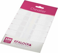Efalock CHEVALIER Haarklemmen 5cm wei&szlig; 100Stk