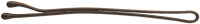 Efalock CHEVALIER Haarklemmen 5cm braun 100Stk