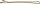 Efalock CHEVALIER Haarklemmen 7cm blond 100Stk
