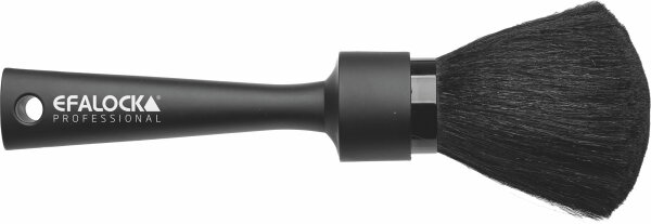 Efalock Nackenpinsel 21 cm Kunstfaser schwarz
