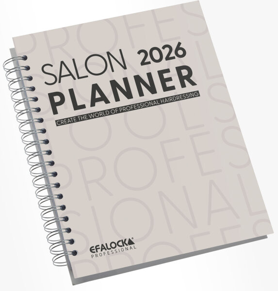 Efalock SALON PLANNER Vormerkbuch 2026 1-bdg.