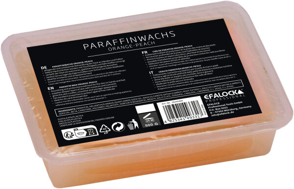 Efalock Paraffin-Wachs Orange-Peach 500g