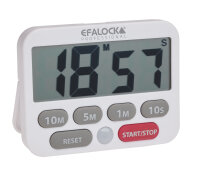 Efalock EASY-TIME Digital-Timer wei&szlig;
