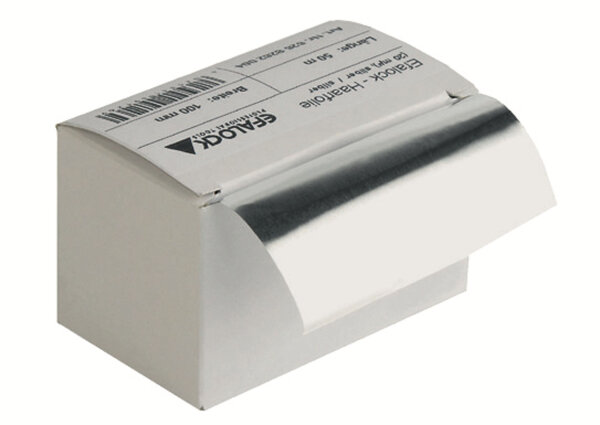Efalock Str&auml;hnen-Alufolie silber 50m/20my/10cm