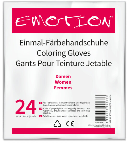 Efalock Emotion Einweg-Handschuhe S 24 Stk.