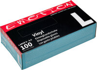 Efalock Emotion Vinyl Einweg-Handschuhe puderfrei schwarz...