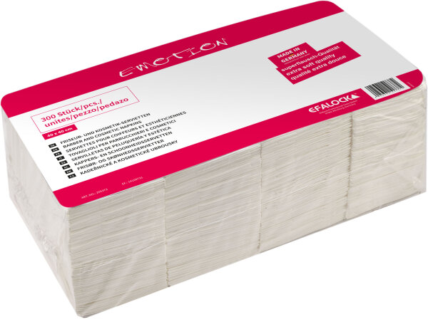 Efalock Emotion Kosmetikservietten wei&szlig; 300Stk.