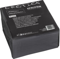 Efalock Emotion Kosmetikservietten schwarz 200Stk.