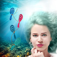 Efalock GREEN OCEAN BRUSHES Entwirrb&uuml;rste OceanGREEN...